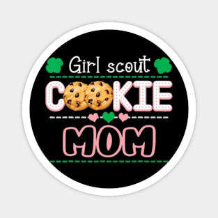 Scout for Girls Cookie Mom Funny Scouting Family Matching Magnet